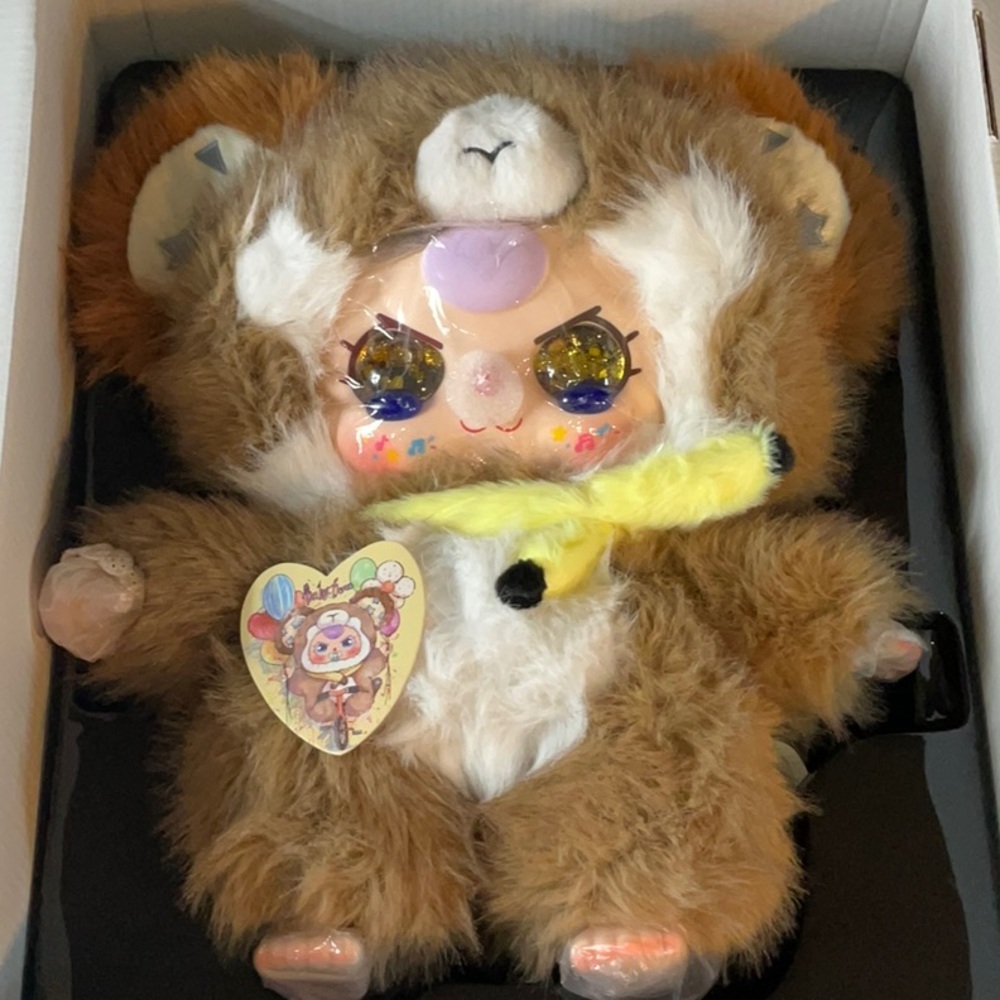 ‘Unique’ HTF Baby Three Ai800% Monkey 
Artificial intelligence, Plush